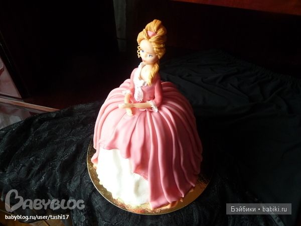 торт-кукла