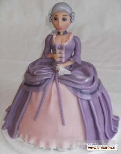 торт-кукла