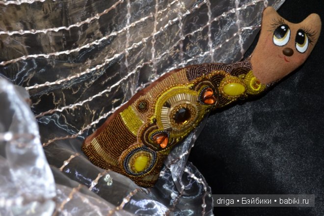 Кофе с корицей. Интерьерная игрушка