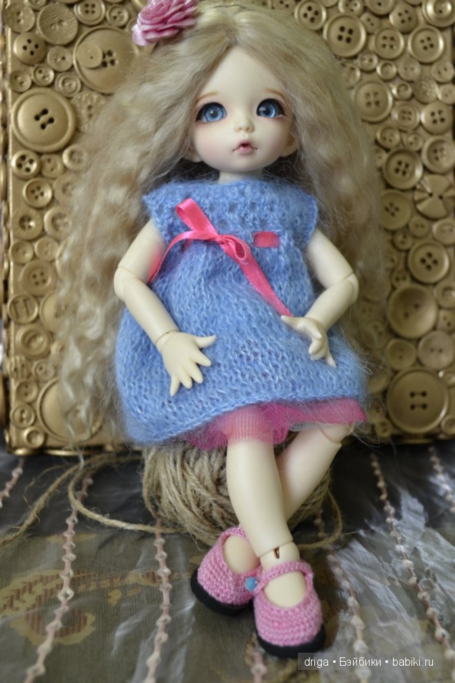 Платья и сапожки для любимой крошки БЖД