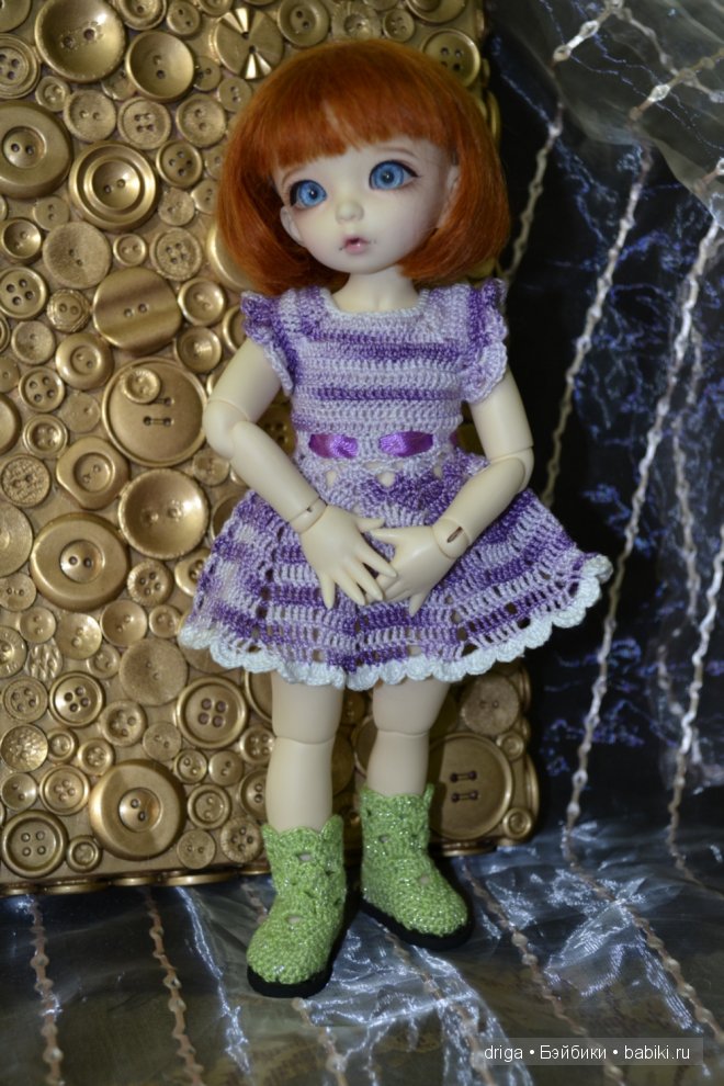 Платья и сапожки для любимой крошки