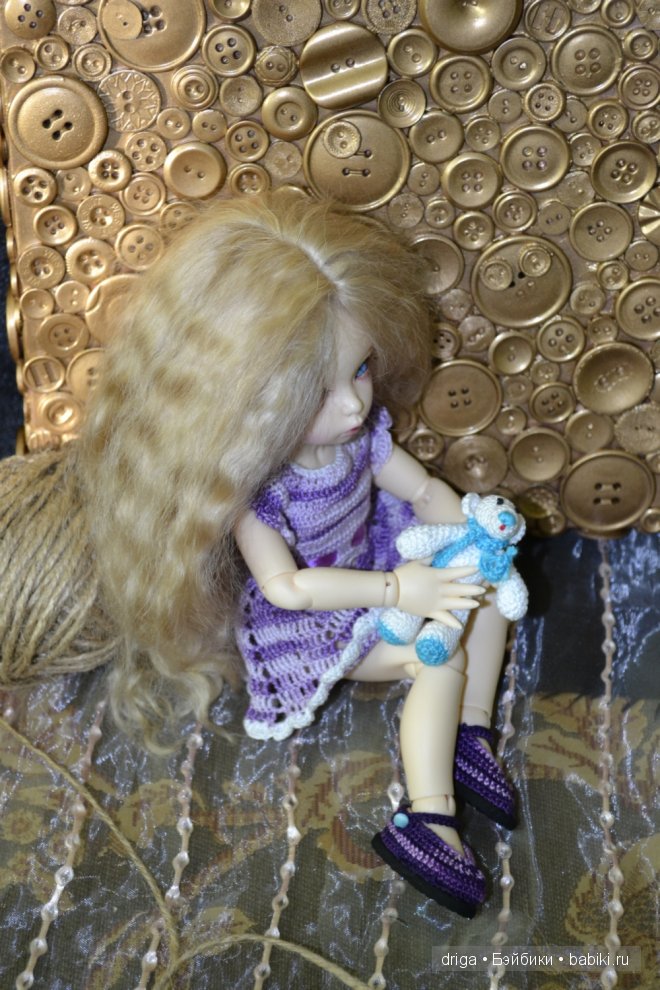 Платья и сапожки для любимой крошки БЖД