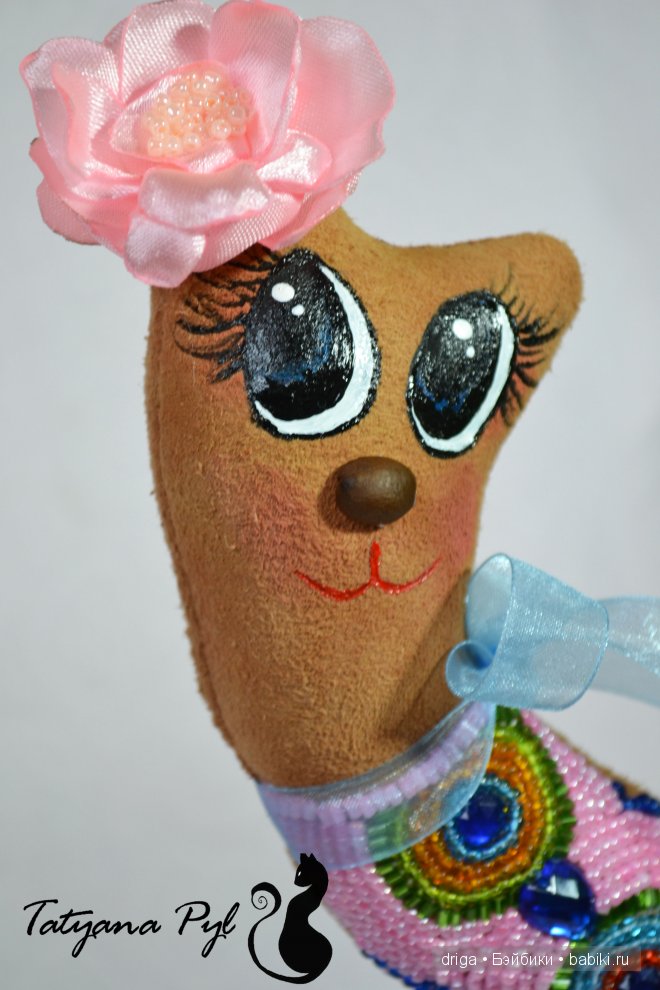 Авторская работа. Кошечка Мурка-гламурка (фото 2)