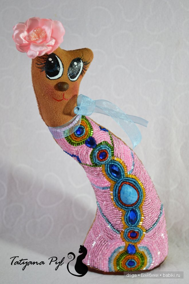 Авторская работа. Кошечка Мурка-гламурка (фото 4)