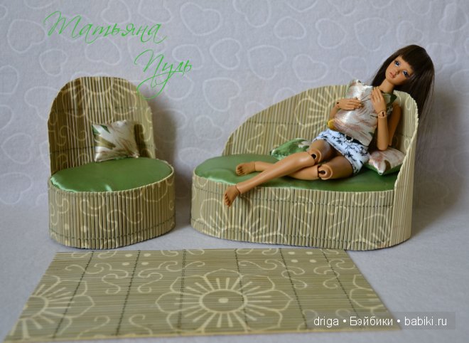 Мебель своими руками для кукол BJD