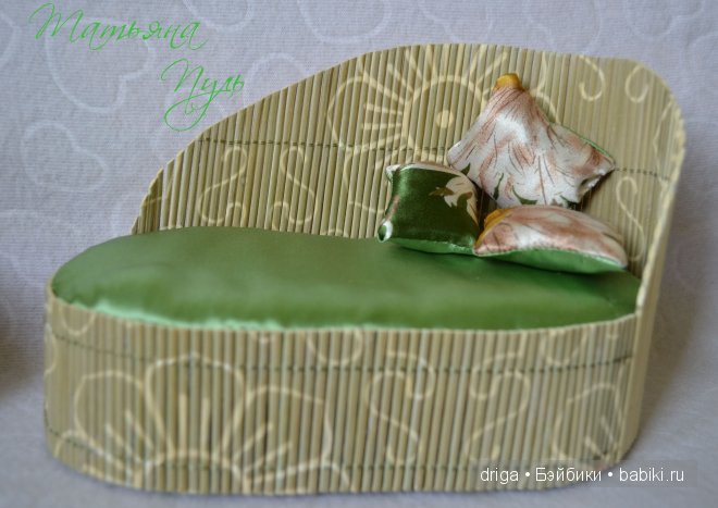 Мебель своими руками для кукол BJD