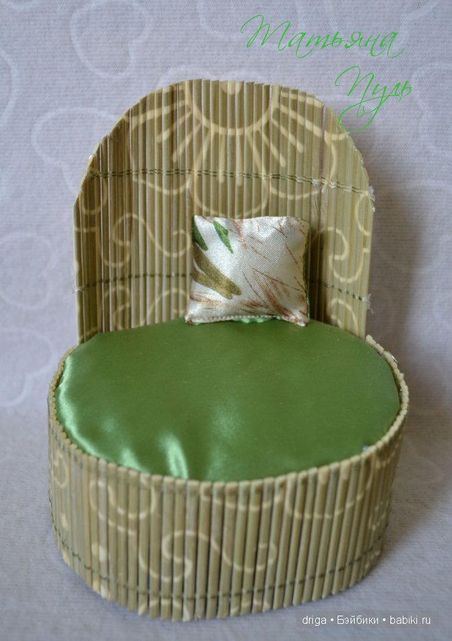 Мебель своими руками для кукол BJD