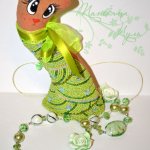 "Ёлочка". Авторские интерьерные кошки Татьяны Пуль.