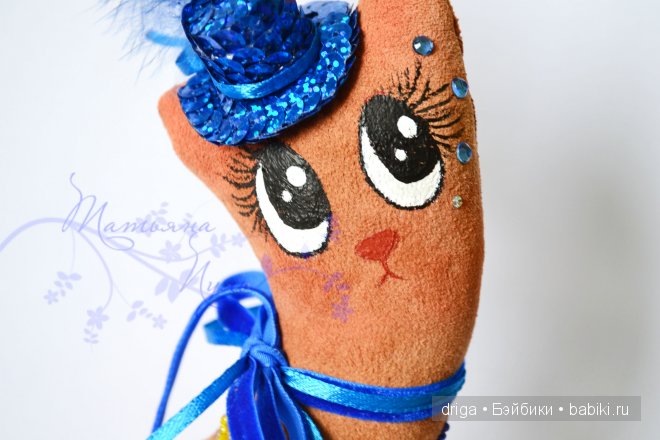 Кошечка "Бурлеск" — Текстильные игрушки и примитивы: кофейные (фото 5)