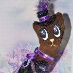 Интерьерная кошечка "Матильда"