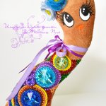 "Кросотка". Интерьерная бисерная кошечка .