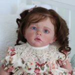 Евлалия, кукла реборн из мастерской Эльвиры и Владимира.