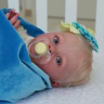 Малышка реборн Анжела, молд Tiffany от Natalie Blick, художник Кулигин Владимир