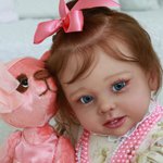 Violet, малышка реборн. Художник Кулигин Владимир