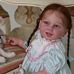 Большой топик о маленькой девочке реборн. Муза! Молд Сьюзен от скульптора Лаура Тузио-Росс. Художник Кулигин Владимир