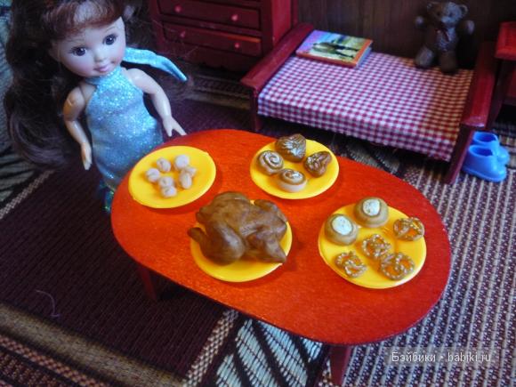 Ням-няшки из пластика. Еда для кукол. Миниатюра (фото 2)