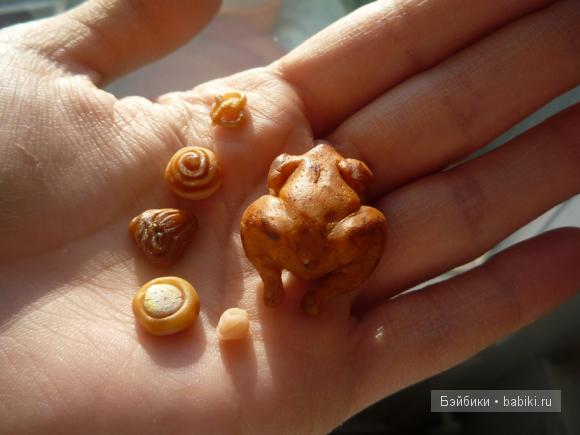 Ням-няшки из пластика. Еда для кукол. Миниатюра (фото 5)