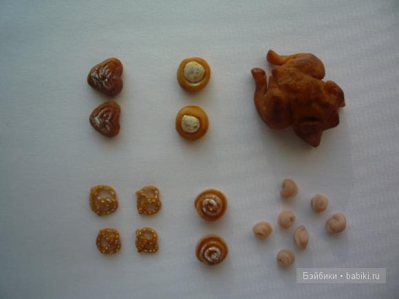 Ням-няшки из пластика. Еда для кукол. Миниатюра (фото 4)