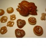 Ням-няшки из пластика. Еда для кукол. Миниатюра