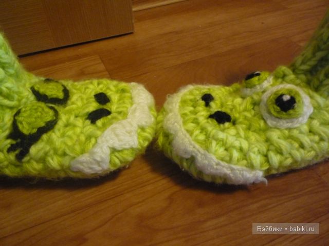 Тапочки для лапочки или дракончики своими руками (фото 4)