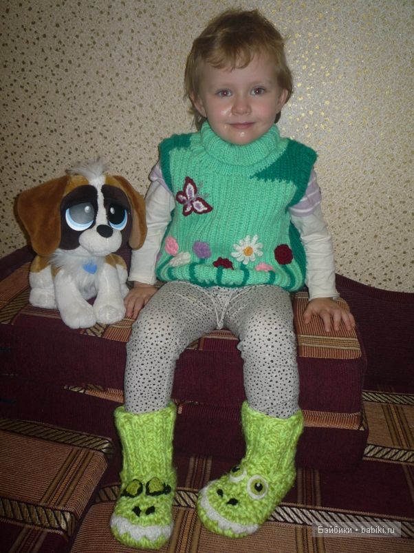 Тапочки для лапочки или дракончики своими руками (фото 7)