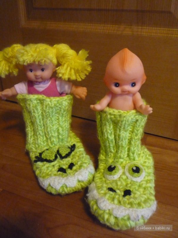 Тапочки для лапочки или дракончики своими руками (фото 6)
