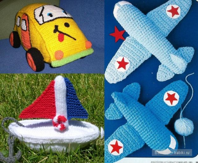Подборочка самых интересных игрушек вязанных крючком и мои домашние вязунчики
