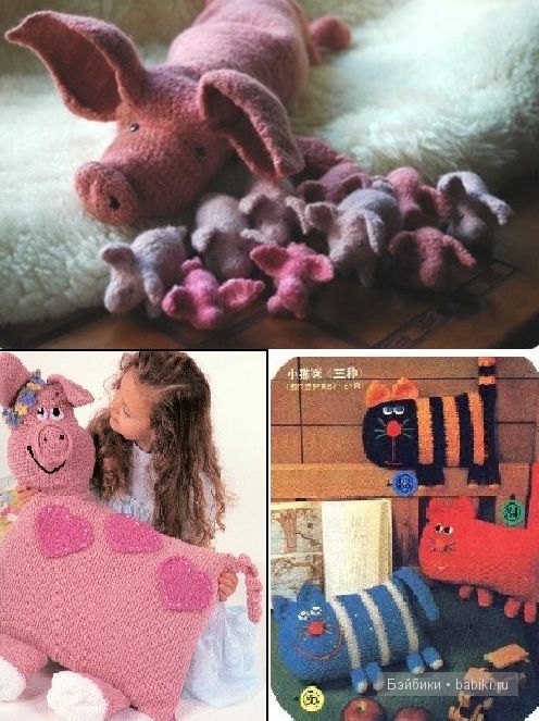 Подборочка самых интересных игрушек вязанных крючком и мои домашние вязунчики (фото 2)