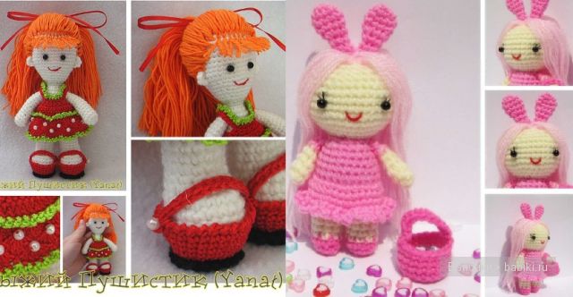Подборочка самых интересных игрушек вязанных крючком и мои домашние вязунчики (фото 9)