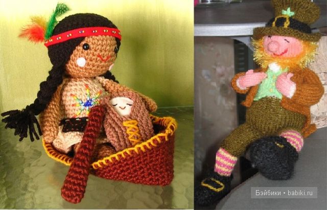 Подборочка самых интересных игрушек вязанных крючком и мои домашние вязунчики