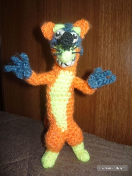 Это Жулик! Лисёнок, игрушка вязанная крючком из мультика "Даша Путешественница" (фото 4)