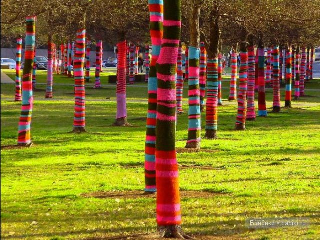 Взрыв пряжи или вязанное граффити (фото 4)