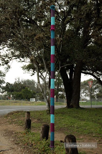 Взрыв пряжи или вязанное граффити (фото 3)