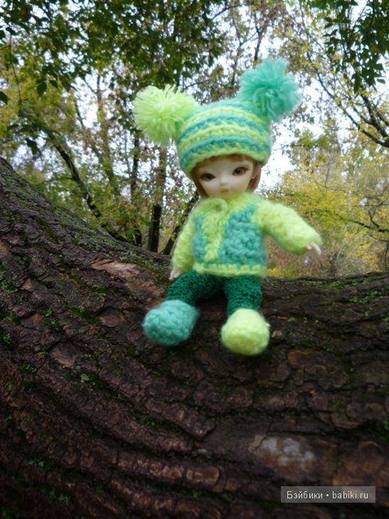 Утепляемся . Кукла БЖД - Худжик Элька (фото 5)