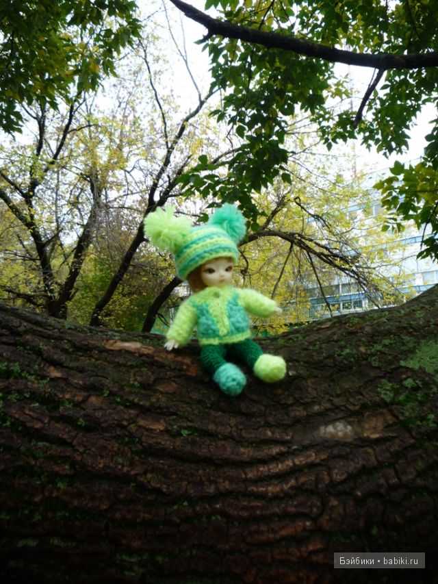 Утепляемся . Кукла БЖД - Худжик Элька (фото 6)