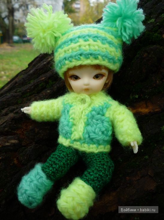 Утепляемся . Кукла БЖД - Худжик Элька (фото 7)