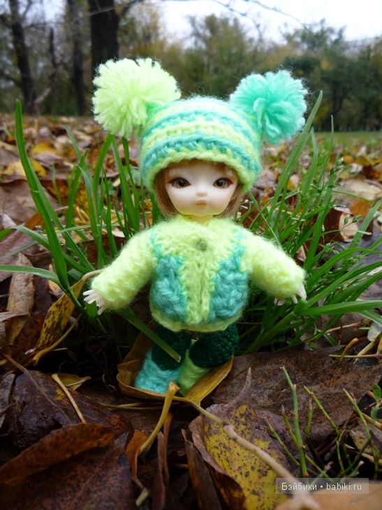 Утепляемся . Кукла БЖД - Худжик Элька