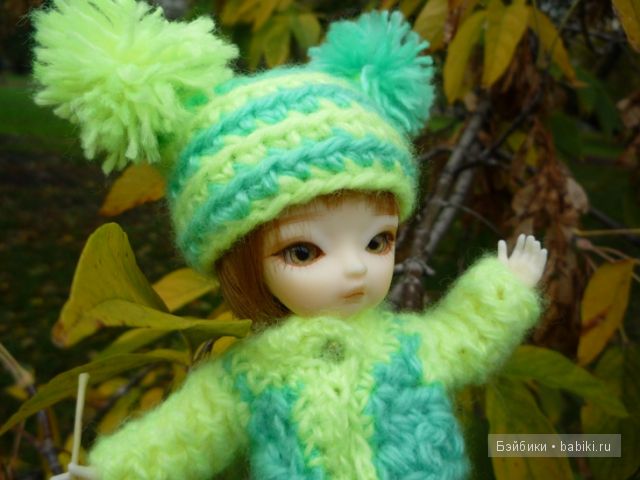 Утепляемся . Кукла БЖД - Худжик Элька (фото 4)