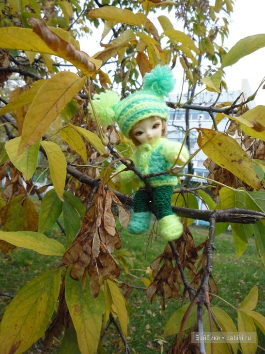 Утепляемся . Кукла БЖД - Худжик Элька (фото 2)