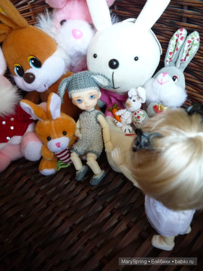 Мальчик-Кролик. BJD Hujoo Baby Suve (фото 7)