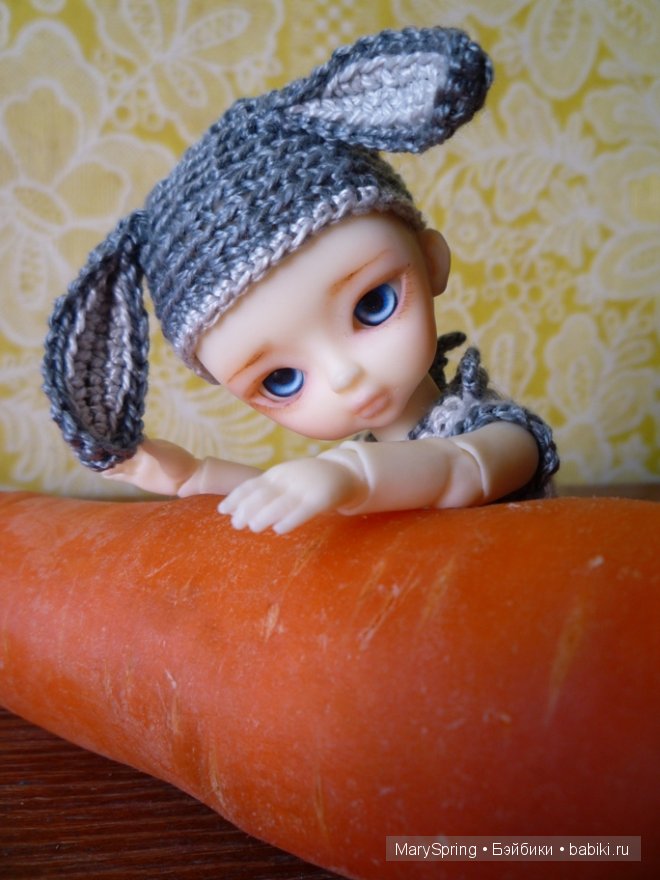 Мальчик-Кролик. BJD Hujoo Baby Suve