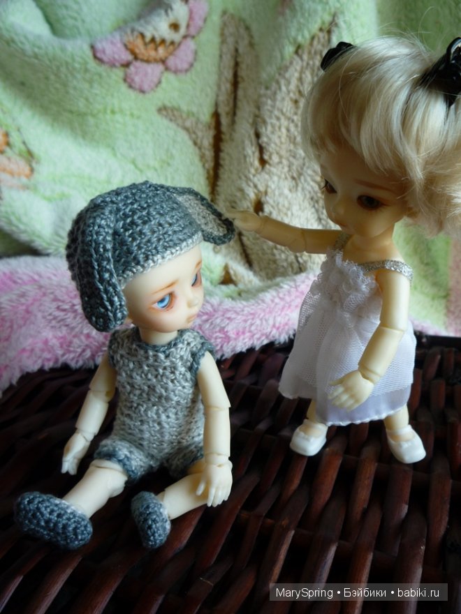 Мальчик-Кролик. BJD Hujoo Baby Suve (фото 9)