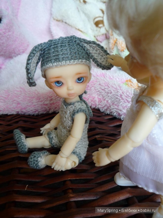 Мальчик-Кролик. BJD Hujoo Baby Suve (фото 10)