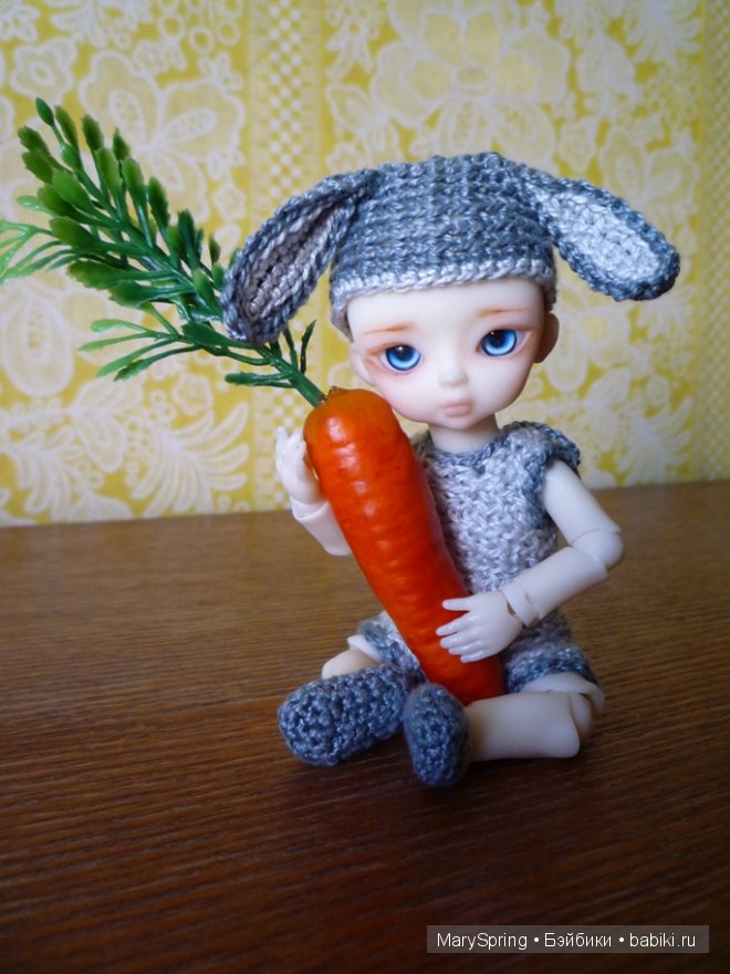 Мальчик-Кролик. BJD Hujoo Baby Suve
