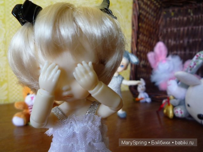 Мальчик-Кролик. BJD Hujoo Baby Suve