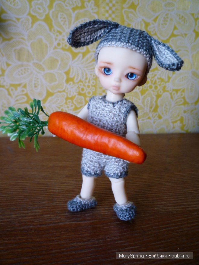 Мальчик-Кролик. BJD Hujoo Baby Suve