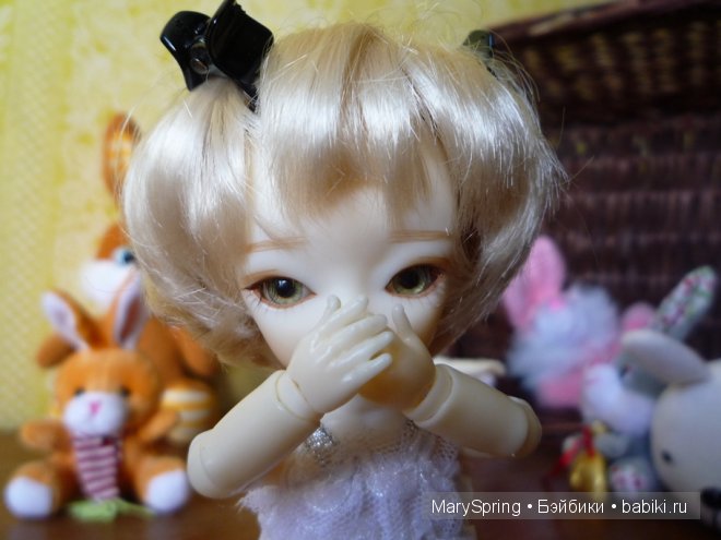 Мальчик-Кролик. BJD Hujoo Baby Suve