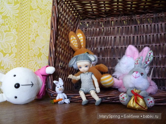 Мальчик-Кролик. BJD Hujoo Baby Suve