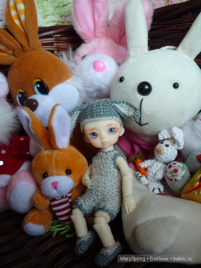 Мальчик-Кролик. BJD Hujoo Baby Suve (фото 2)