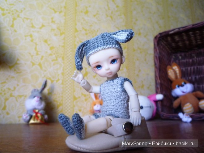 Мальчик-Кролик. BJD Hujoo Baby Suve